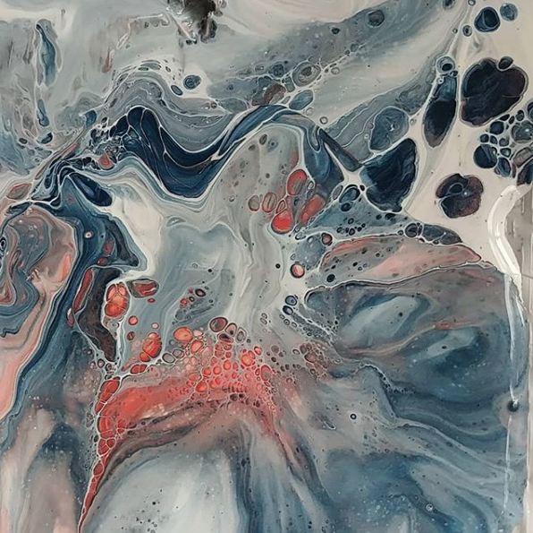 pour over painting