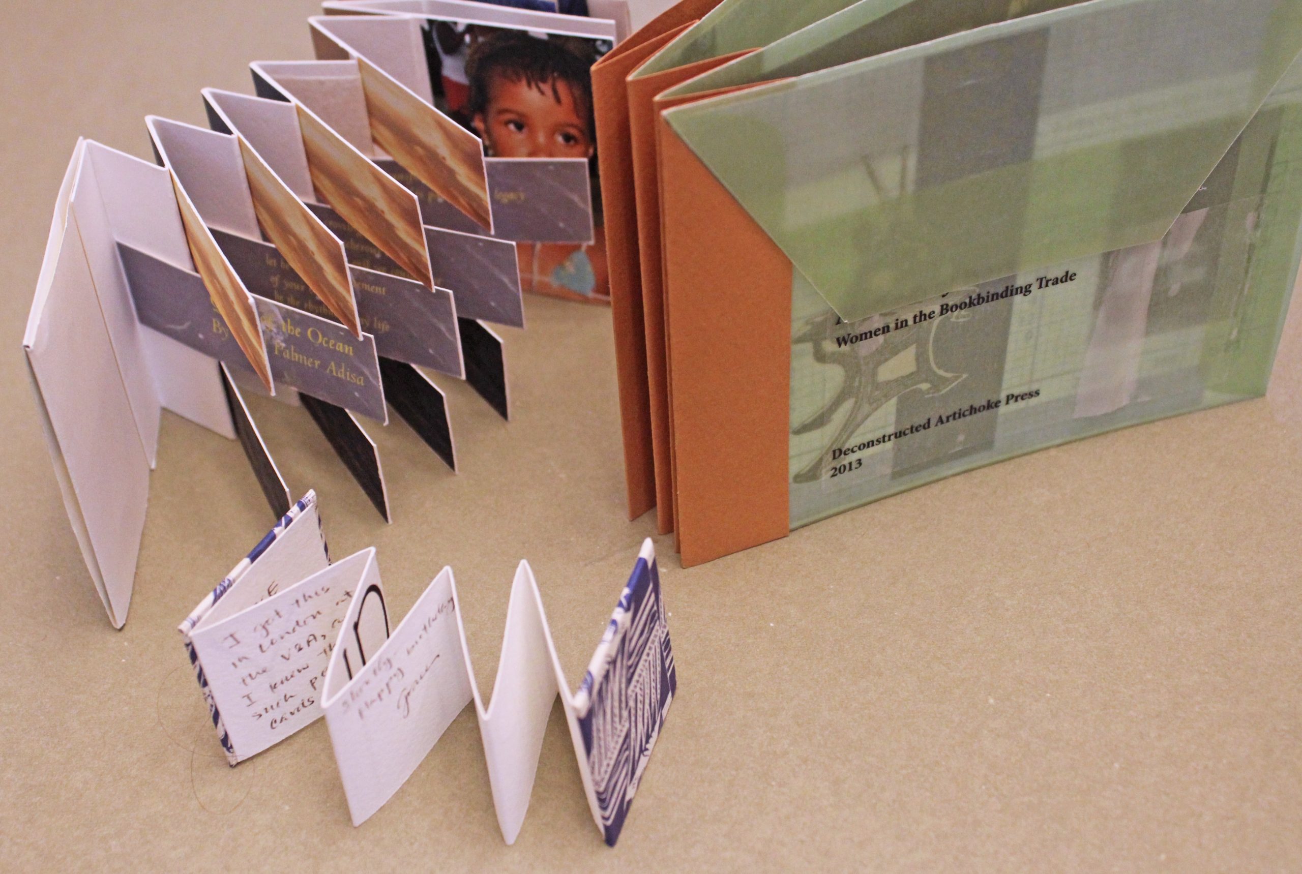 Example of accordion books